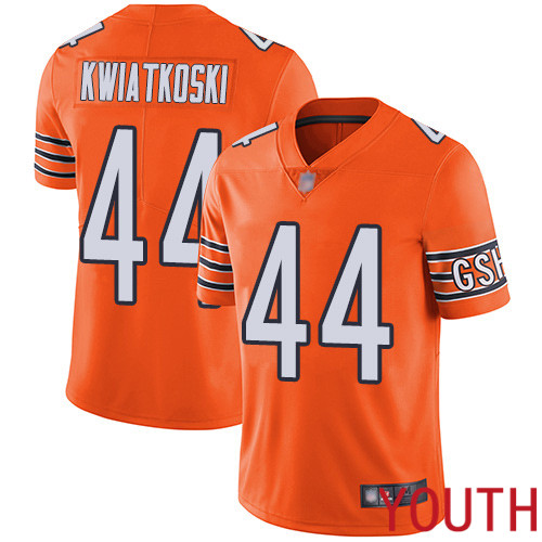 Chicago Bears Limited Orange Youth Nick Kwiatkoski Alternate Jersey NFL Football 44 Vapor Untouchable